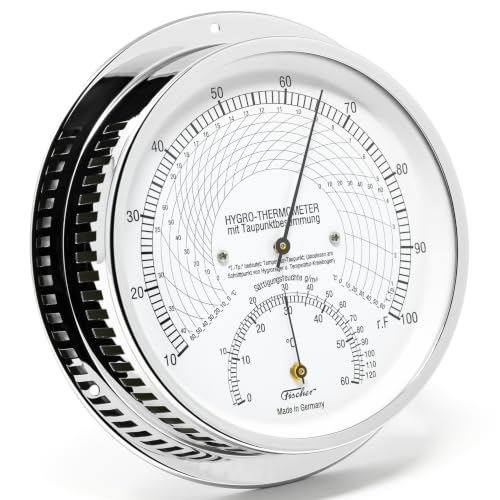 Fischer 5028-47, Klimamesser mit Taupunktbestimmung, Thermohygrometer