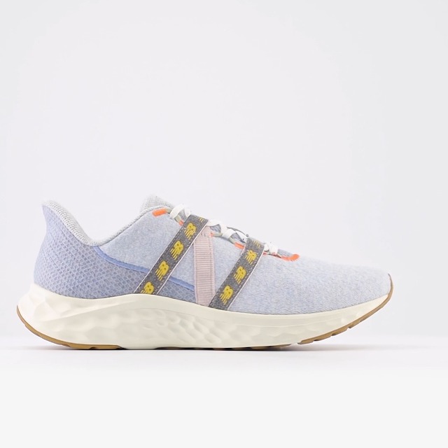 New Balance Fresh Foam Arishi V4 M 10/Wmn 11.5 Light Arctic/Sunflower Light Blue Amazon.com | New Balance Unisex Fresh Foam Arishi V4 Running  main image 2
