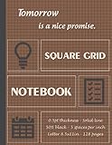 Square Grid Notebook: Dynamic Journal with Square Grid, notebook ideal for...