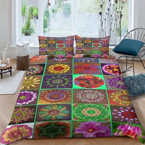 Housse de Couette 260x220 Hypoallergénique Légère en Microfibre 3D - 4