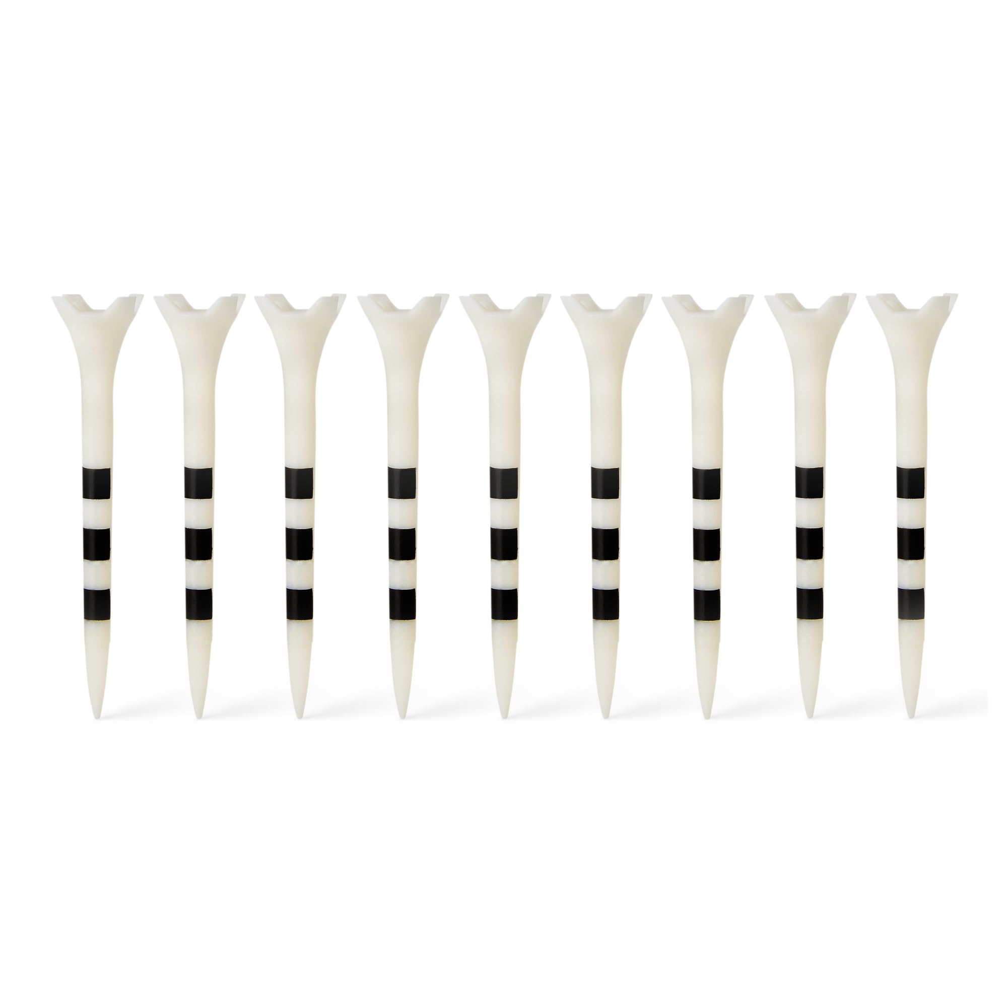 Amazon Basics Kunststoff-Golftees, 7cm, 100er-Pack, weiß