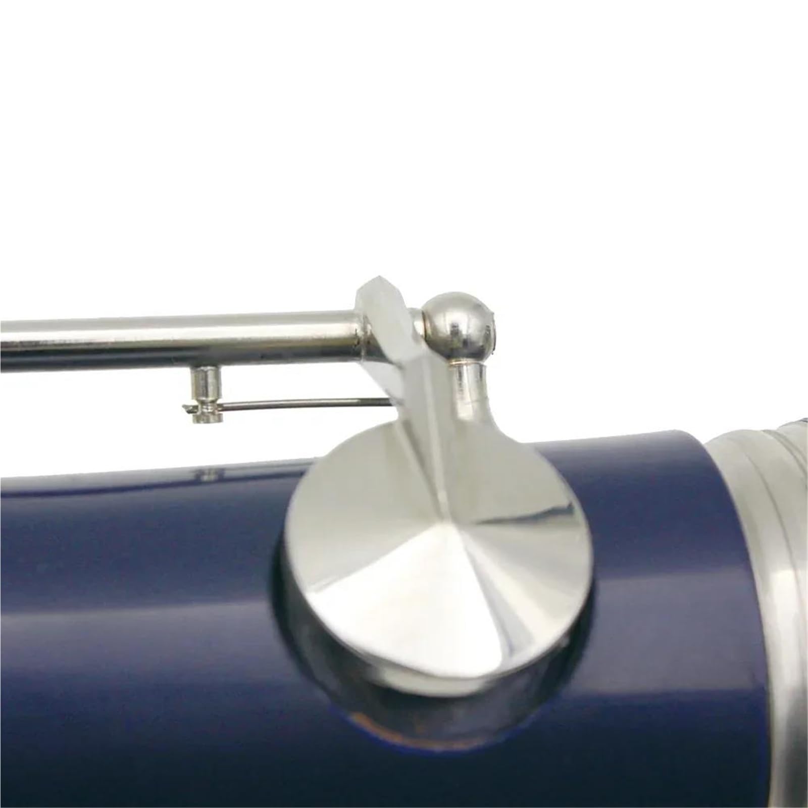 Clarinete De Resina ABS 17 Teclas Si Bemol (Bb) Clarinete | Llaves plateadas, acabado azul, accesorios incluidos.
