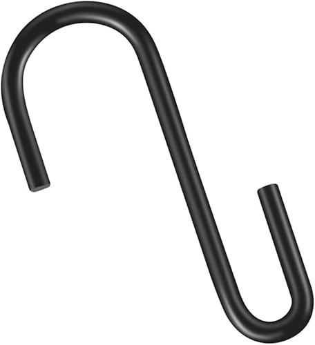 Miniatura 3 de 30 ganchos Roontin S, perchas resistentes, ganchos de metal para colgar ollas y sartenes, tazas de café, utensilios, ropa, jeans, toallas en la