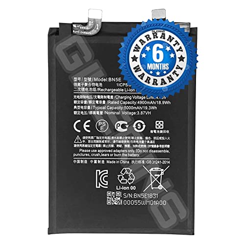 Image of Original BN5E Battery for Redmi Note 11 Pro 5G / Poco X4 Pro 5G 4900 /5000 Mah (BN5E) Battery with 6 Month Warranty ** (G348)