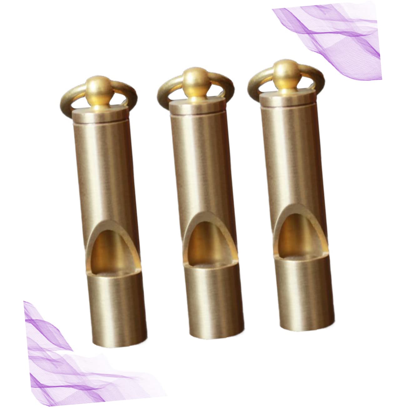 GOOHOCHY Brass Whistle Multi-Functional Vintage Look Perfect for Sports Camping and Pet Training