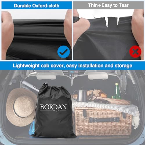 Image of Cab Car Cover for Jeep Wrangler JK JL 4 Door Rain Cover with 420D Oxford, Full Door Car Covers Waterproof All Weather Sun Rain UV Protection Wrangler 4 /2 Door with Hardtop