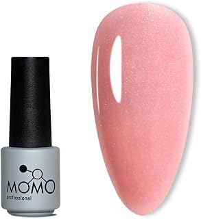 MOMO professional Kalıcı Oje S010 Simli Ten Pembesi 4 ml