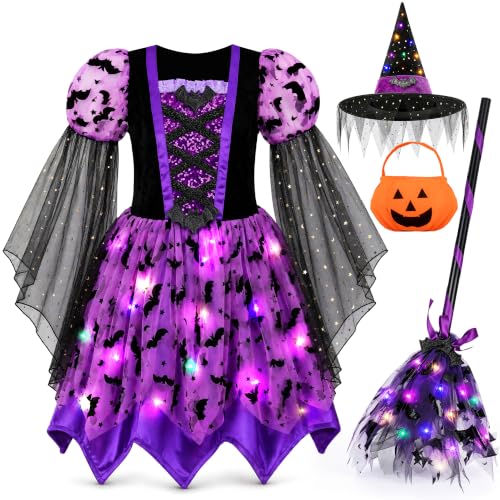 Light Up Witch Costume for Kids