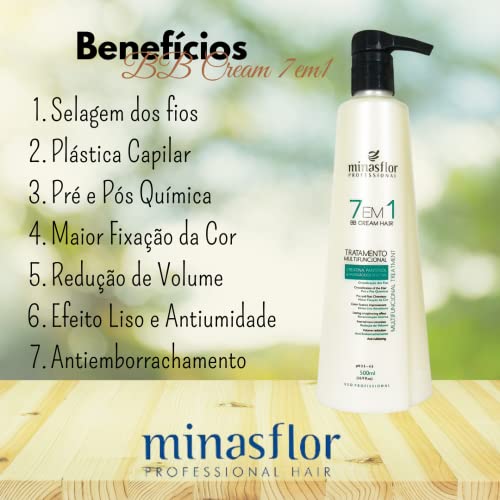 Minas Flor Bbcream Cauterização 7 em 1-500ml