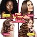 The Queen Curl Satin Headband for Heatless Overnight Curls & Frizz-Free Waves on All Hair Types | Sleep-In Hair Curlers with Hair Clip & Scrunchies (Pink Leopard)
