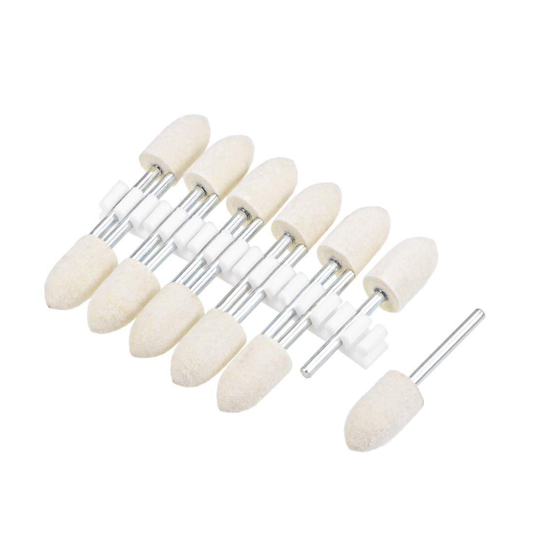 Wool Felt Buffing Bits - 24 Pack -5 Wool Felt Buffing Bits - 24 Pack -5