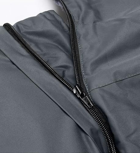 Keevoom Jaqueta de esqui para meninos, impermeável, quente, grossa, à prova de vento, de lã, para us