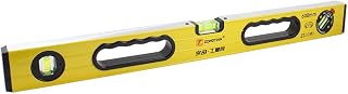 Aexit Horizontal Vertical Measuring Tools 45 Degree 600mm Gradienter Spirit Level Yellow Model:10as94qo75