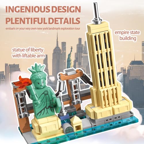 Imán decorativo Meow Love Estatua de la Libertad miniatura 3