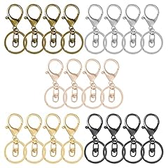 50Pcs-gold,rose gold,white K,gun black,ancient cyan