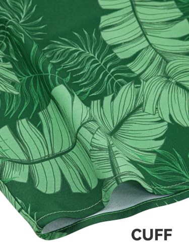 Image of Yoimira Hawaiian Shirts for Men, Print Mens Casual Short Sleeve Button Down Shirts Floral Aloha Beach Shirt