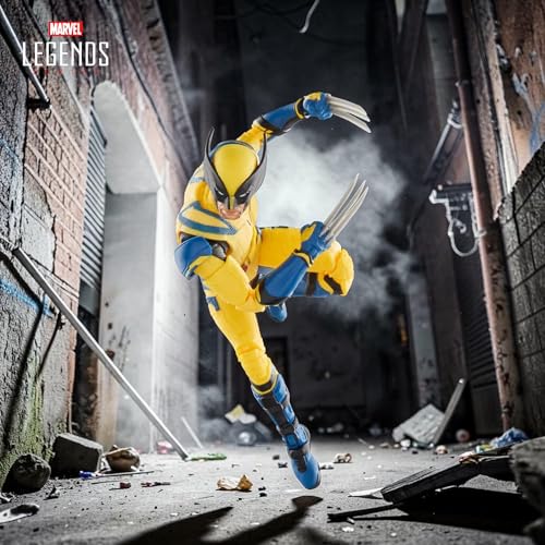 Miniatura 5 de Marvel Legends Series, Lobezno, Deadpool & Wolverine, Figura Coleccionable a Escala de 15 cm para Adultos