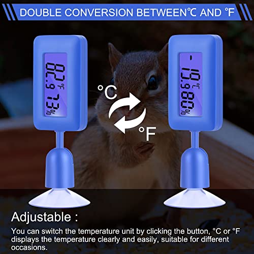 Reptile Thermometer,Reptile Thermometer and Humidity Gauge,Digital Reptile Thermometer and Hygrometer, - Image 5