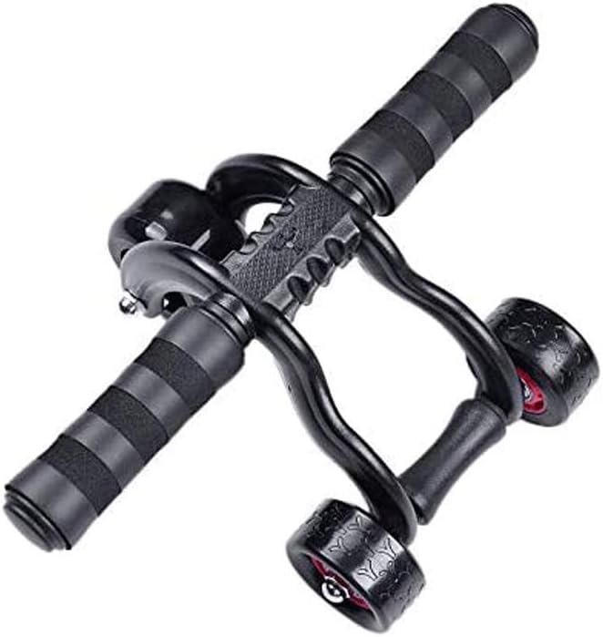 Abdominal Wheel Roller Trainer, Exercise Equipment ，with Training Pad Fitness Equipment，for Gym Home Tool