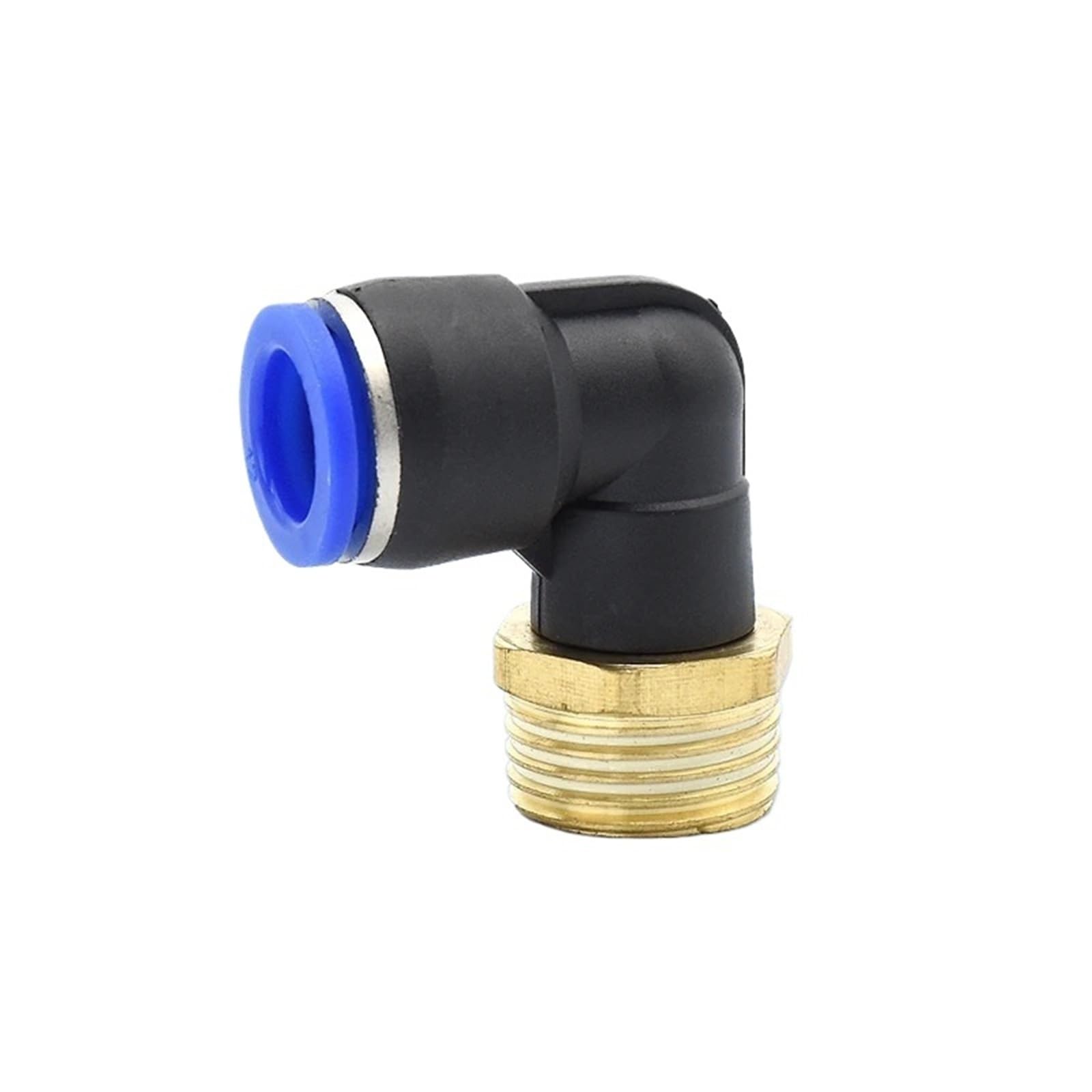 Racor neumático orientable codo 8mm con rosca 1/2 de alta estanqueidad