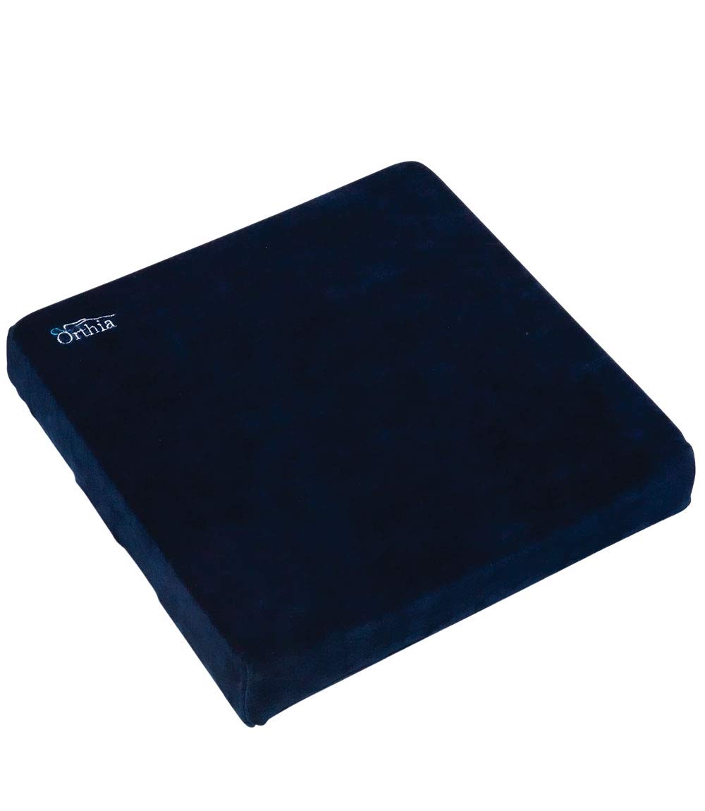 ORTHIA 930 CUSCINO QUADRATO COTONE BLU ORTOPEDICO