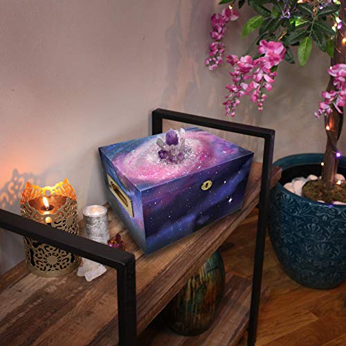 Image of Amethyst Crystal Cremation Urns for Human Ashes Adult Female Urns for Ashes