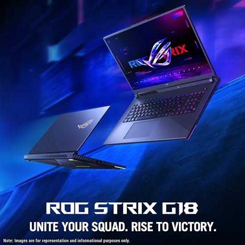 ROG Strix G18 Gaming Laptop, AMD Ryzen 9-8940HX, 16 GB DDR5 RAM, 2 TB PCIe SSD, 18" 2.5K (2560x1600) Nebula Display 240Hz, Nvidia G-Force RTX 5070, 4-Zone RGB Keyboard, W11 Home, Eclipse Gray - Notebook - Immagine 2