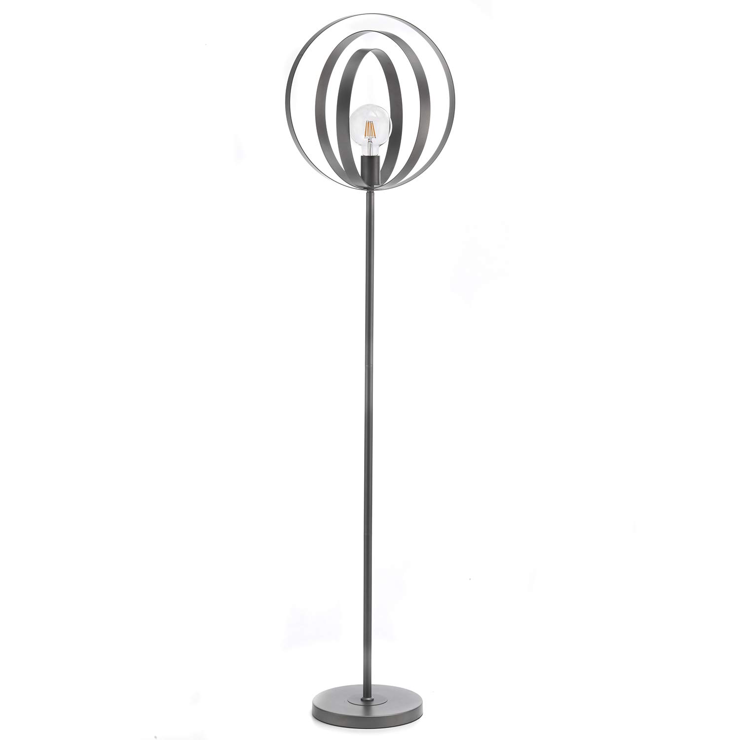 Onli Metallicgrau Stehleuchte Mit Einem Licht, Grau Metallic
