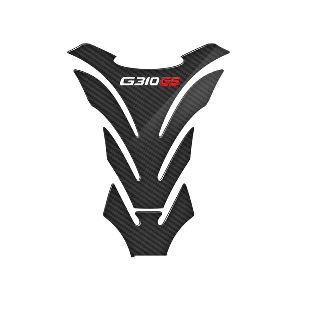 Carbon Fiber Motorcycle Fuel Tank Pad Cover Protector Decal Stickers for G310GS G 310GS G310 GS G 310 GS Motorbike Gas Traction Fuel Decal Tank