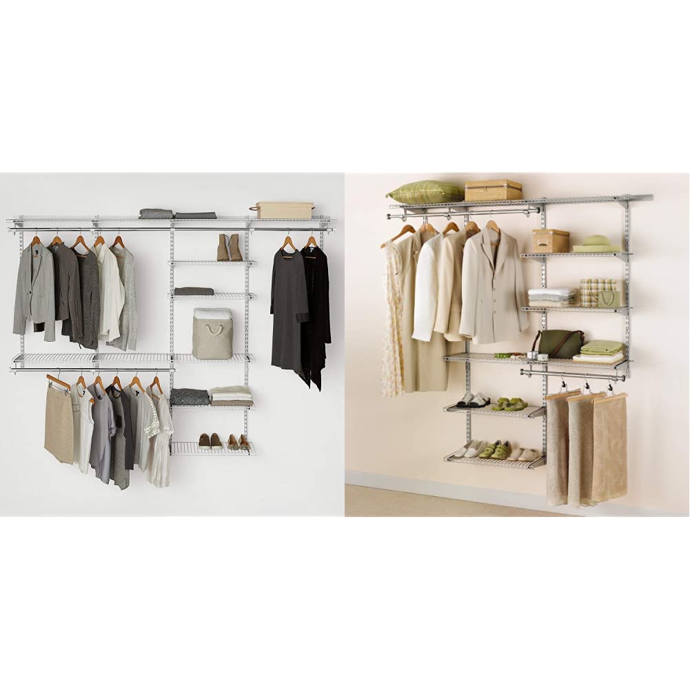 Buy Rubbermaid Configurations Deluxe Closet Kit, White, 48 Ft