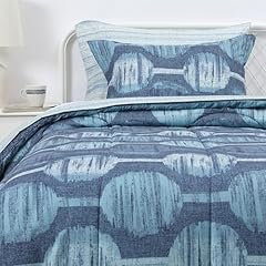 Pixelated Orb Design and Stripe and Solid, Navy/Navy Mid