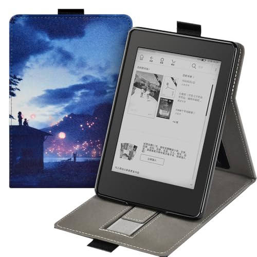�J�o�[ for 6�C���` Kindle paperwhite��5/6/7����E2012/2013/2015�N����[�^��:EY21 /DP75SDI]�A�X�^���h�ȃP�[�X�I�[�g�E�F�C�N/�X���[�v�@�\�t��,�ی�P�[�X�w�ʃ}�O�l�b�g�Ǝ莝���@�\�t��