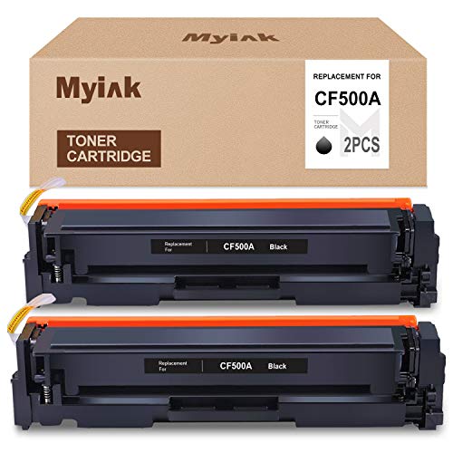 70% Off Discount MYIK Compatible Toner Cartridge Replacement for HP 202A CF500A for Laserjet Pro MFP M281fdw M254dw M281dw M280nw M281cdw(2 Pack, Black) Best Review MYIK Compatible Toner Cartridge Replacement for HP 202A CF500A for Laserjet Pro MFP M281fdw M254dw M281dw M280nw M281cdw(2 Pack, Black)
