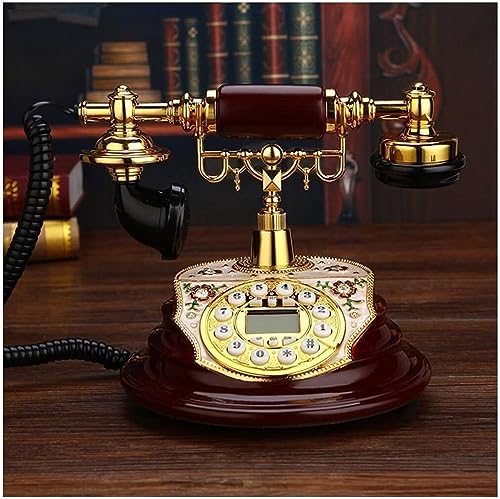Téléphone rétro de villa en acajou, le cadeau vintage idéal