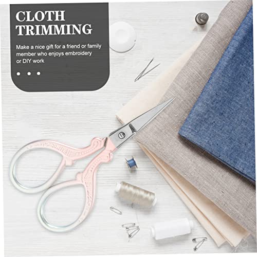 Ciseaux à broderie outil de coupe robuste travaux manuels couture maison - 4