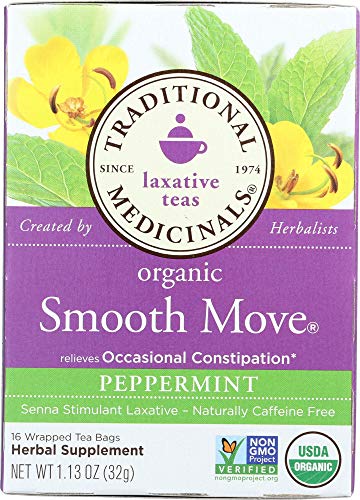 Traditional Medicinals Peppermint Smooth Move 6x 16 Bag