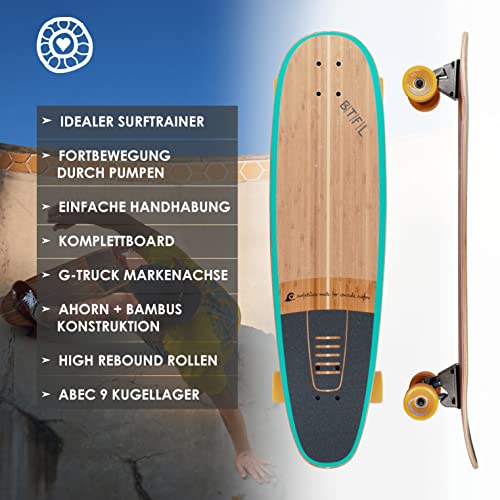 Surfskate BTFL Sol 2022 pour le carving urbain - 5