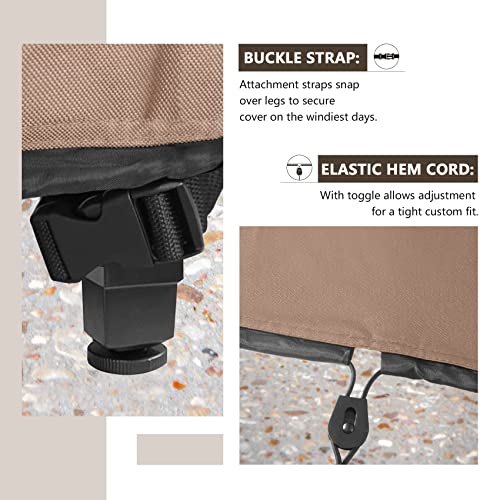 image for ULTCOVER Waterproof Prep Table Cover for 52 Inch Keter Unity XL Portab