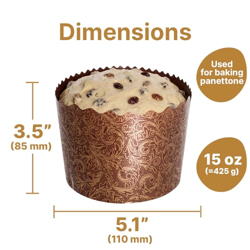 image for KIBS group Easter Bread Forms Paska Bread Mold Kulich Paskha Pantone 1