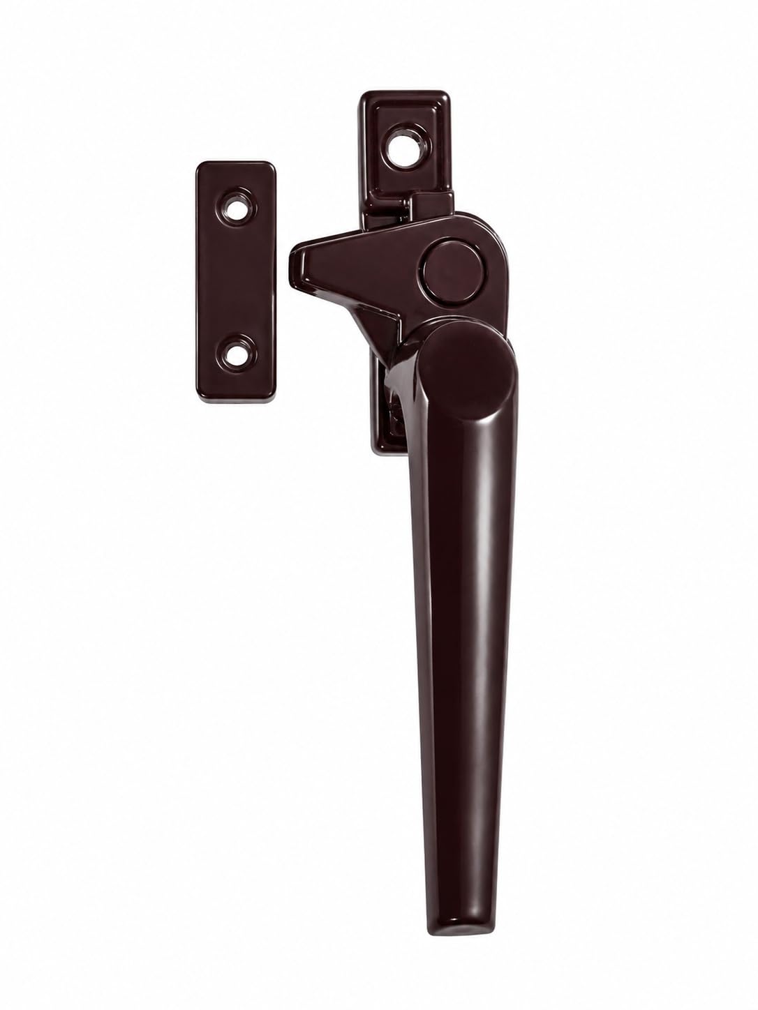 First Lot Aluminium Alloy Left and Right Hand Side Locking Handle for Casement Windows (Brown) 3