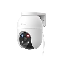 EZVIZ Telecamera WiFi Esterno 4K, Telecamera Motorizzata per Esterni con Copertura a 360°