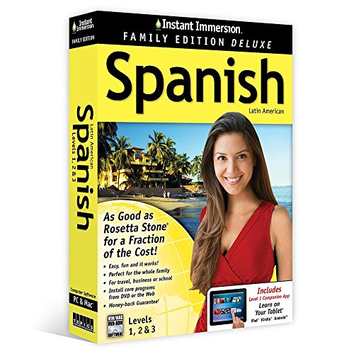 Instant Immersion Spanish, Level 1, 2 & 3: Family Edition (Spanish and English Edition)