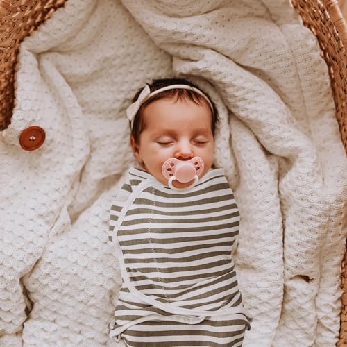 GLLQUEN BABY Swaddles Pucksack Baby 0-3 Monate,100% Bio-Baumwolle Baby Schlafsäcke für Neugeborene,Oeko-tex100 Schlafsack für Kleinkinder,Unisex 3er Pack Wickel
