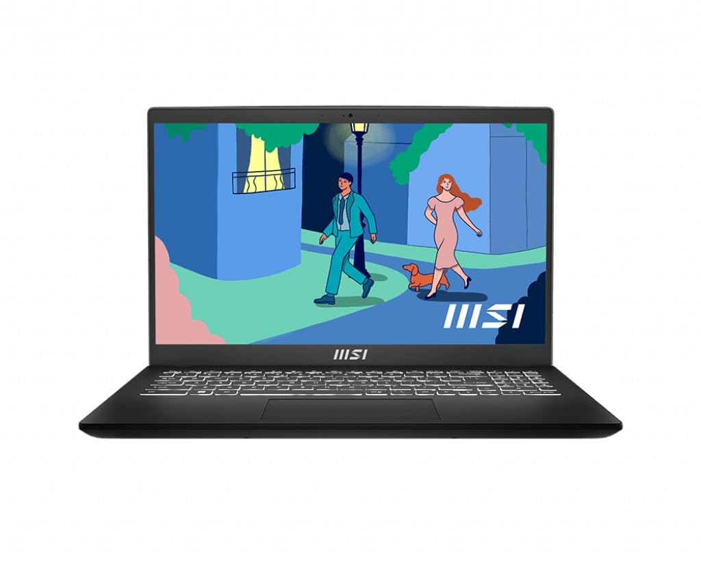 MSI Laptop 9S7-15H112-024 15,6" Intel Core I7-1255U 16 GB RAM 512 GB SSD
