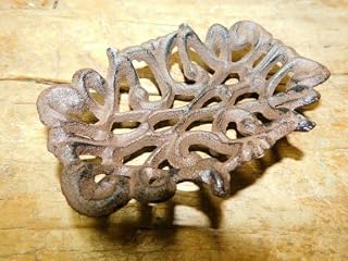 Generic Cast Iron Antique Victorian Style Rectangular Bronze SOAP Dish - Durable Decorative Vintage Decor for Sink, Patio
