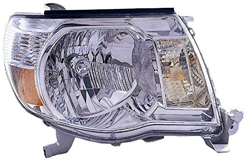 Sherman Replacement Part Compatible with Toyota Tacoma Passenger Side Headlight Assembly Composite (Partslink Number TO2503157)