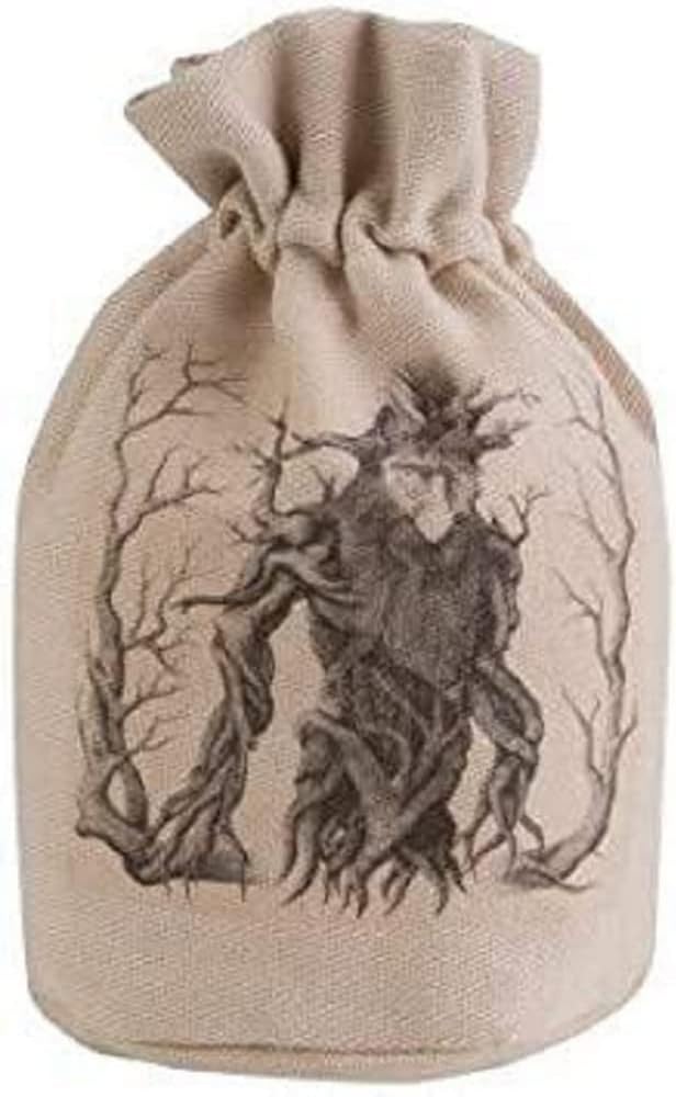 Q-Workshop Forest Beige & Black Dice Pouch