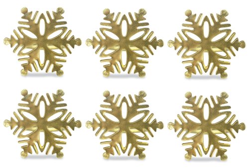 DII Christmas Thanksgiving Holiday Tabletop Décor Collection Decorative Napkin Ring Holder Set, 2.5