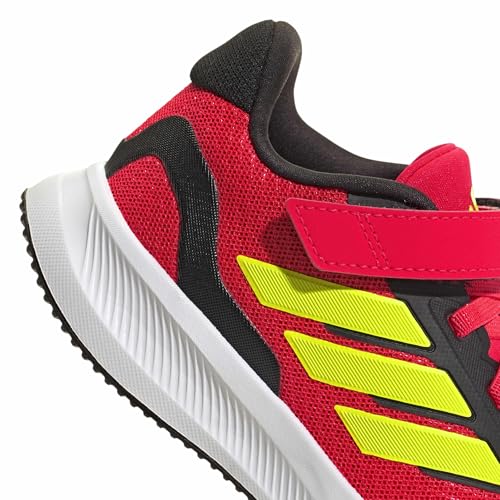 Image of adidas Kids' Marvel Run Falcon 5 Elastic Lace & Strap Shoe