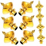 Pièces de rechange pour mât de drapeau - l'ornement de mât de drapeau de remplacement est pratique à utiliser et a une large application.